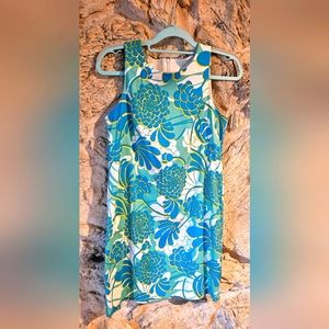 Anne Klein size Medium multicolored Sleeveless Sheath Dress